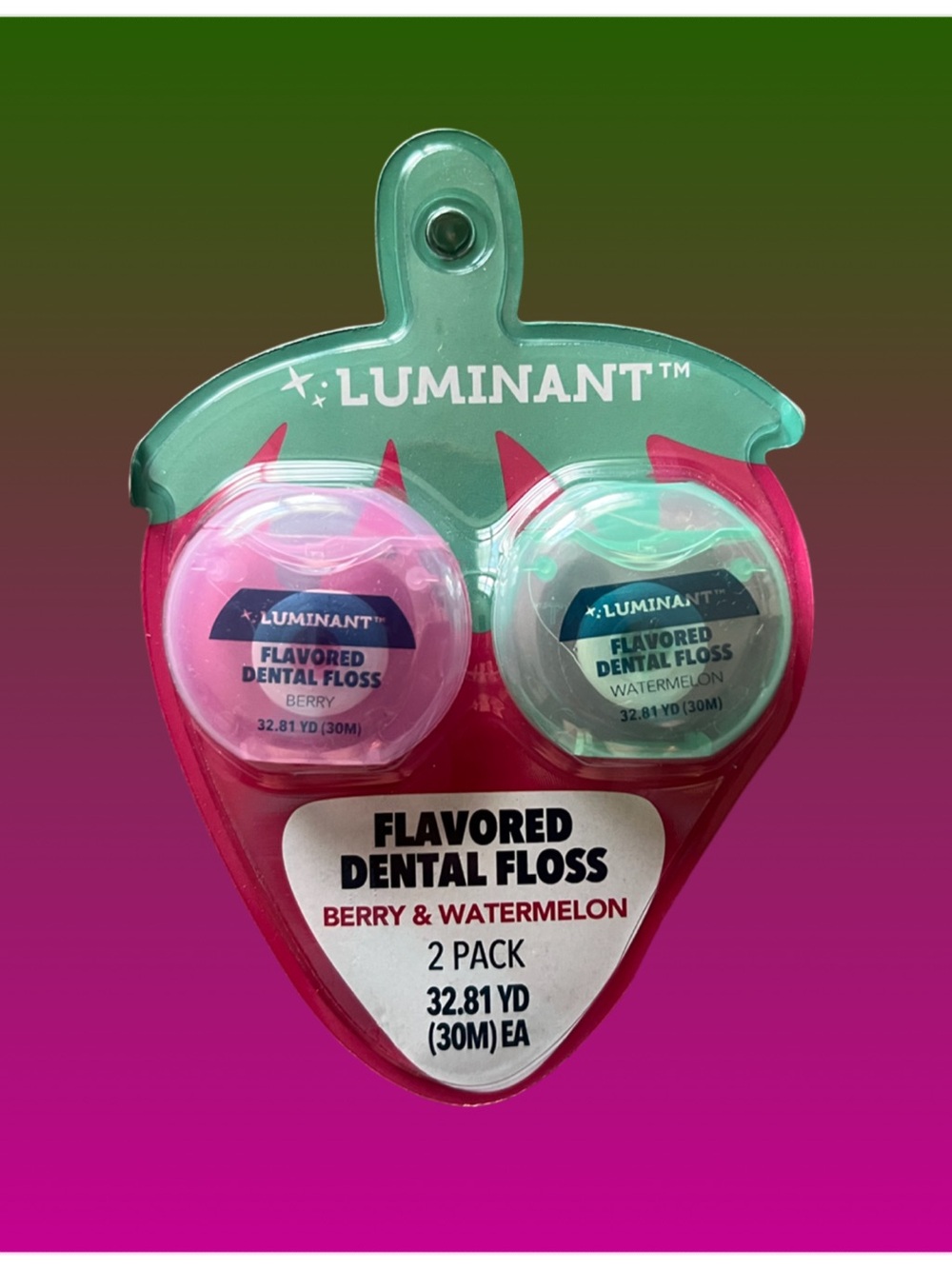 Berry & Watermelon Dental Floss 2-Pack